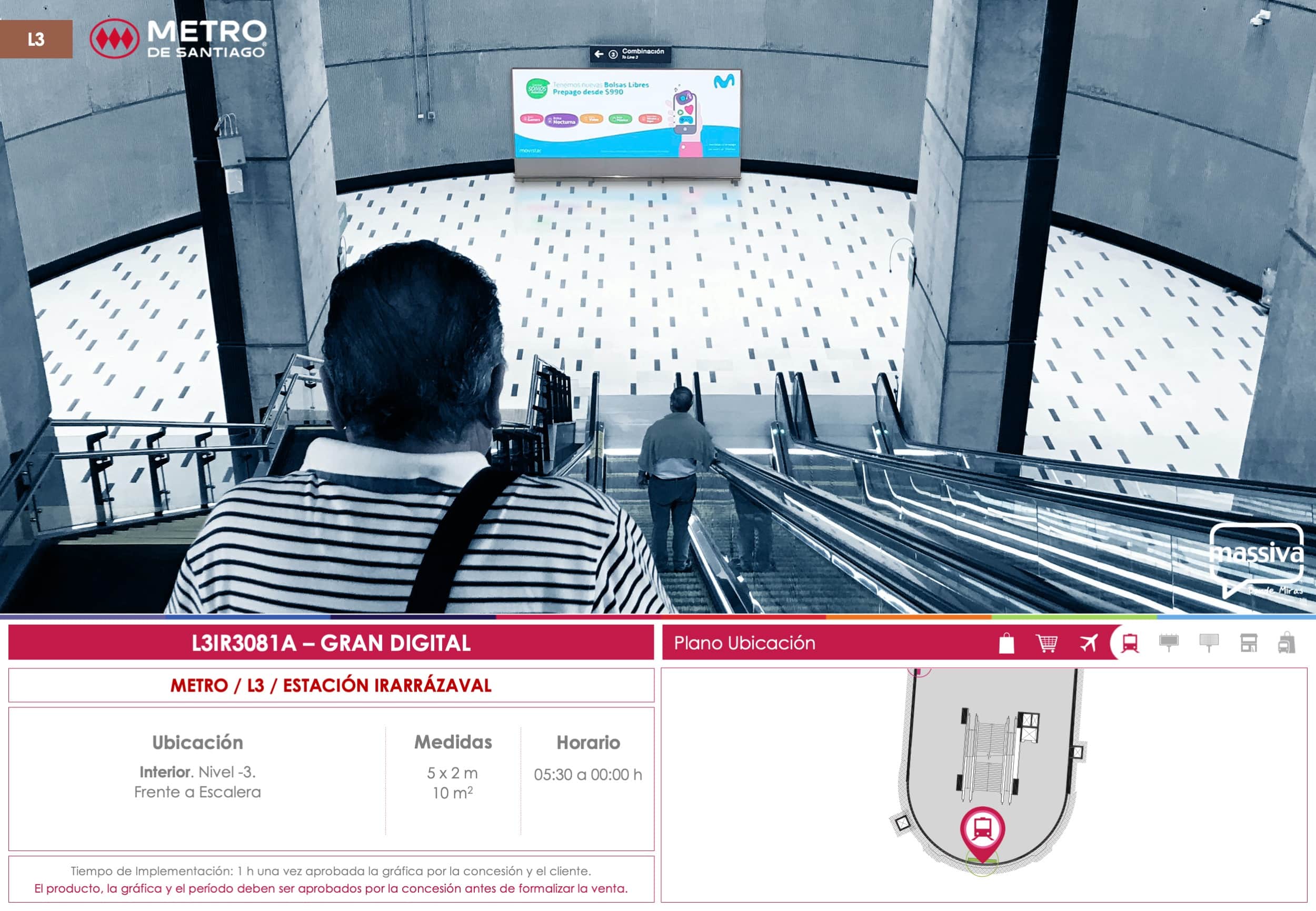 Santiago - Nunoa - Est. Irarrazaval - A - Ñuñoa · Nunoa - Est. Irarrazaval - A