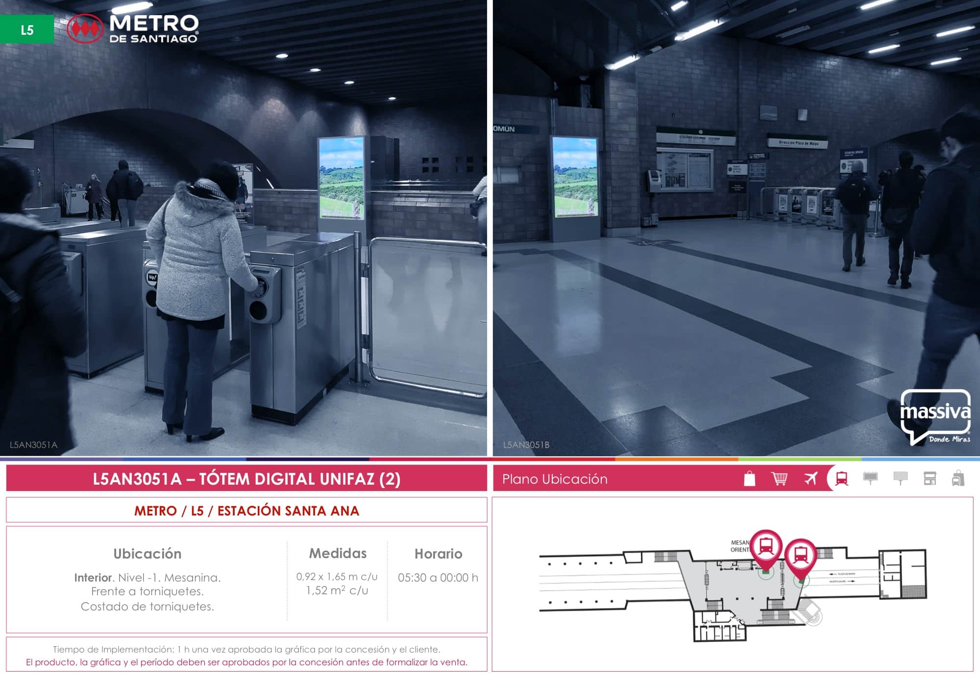 Santiago - Estacion Santa Ana - C - Santiago · Santiago - Estacion Santa Ana - C