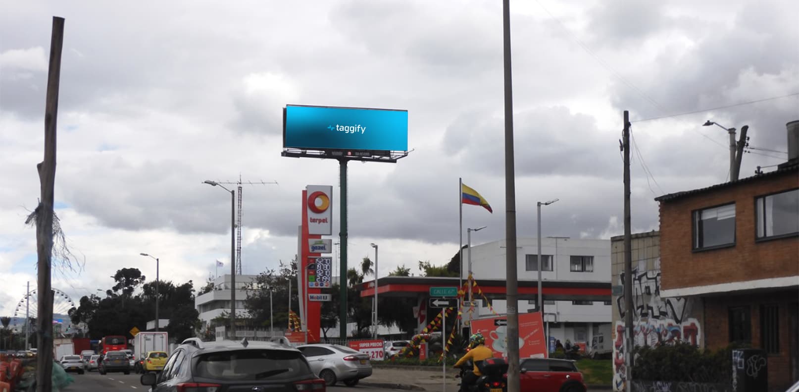 Bogota - Valla Avenida 68 con 68 - UPZs de Bogotá, Bogota, Colombia