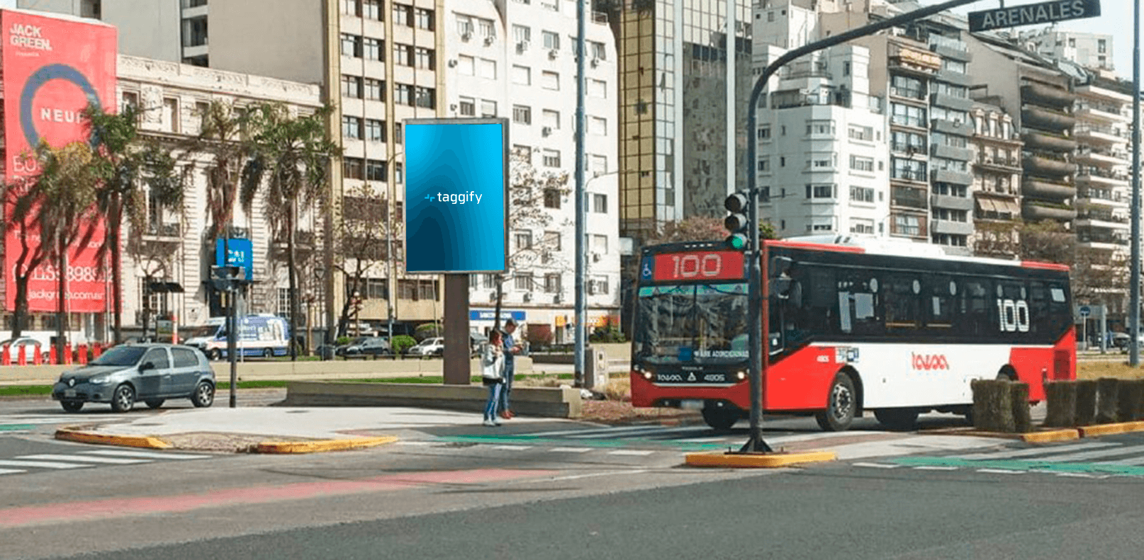 CABA - Obelisco - Av 9 de Julio y Arenales - Retiro, Retiro, Argentina