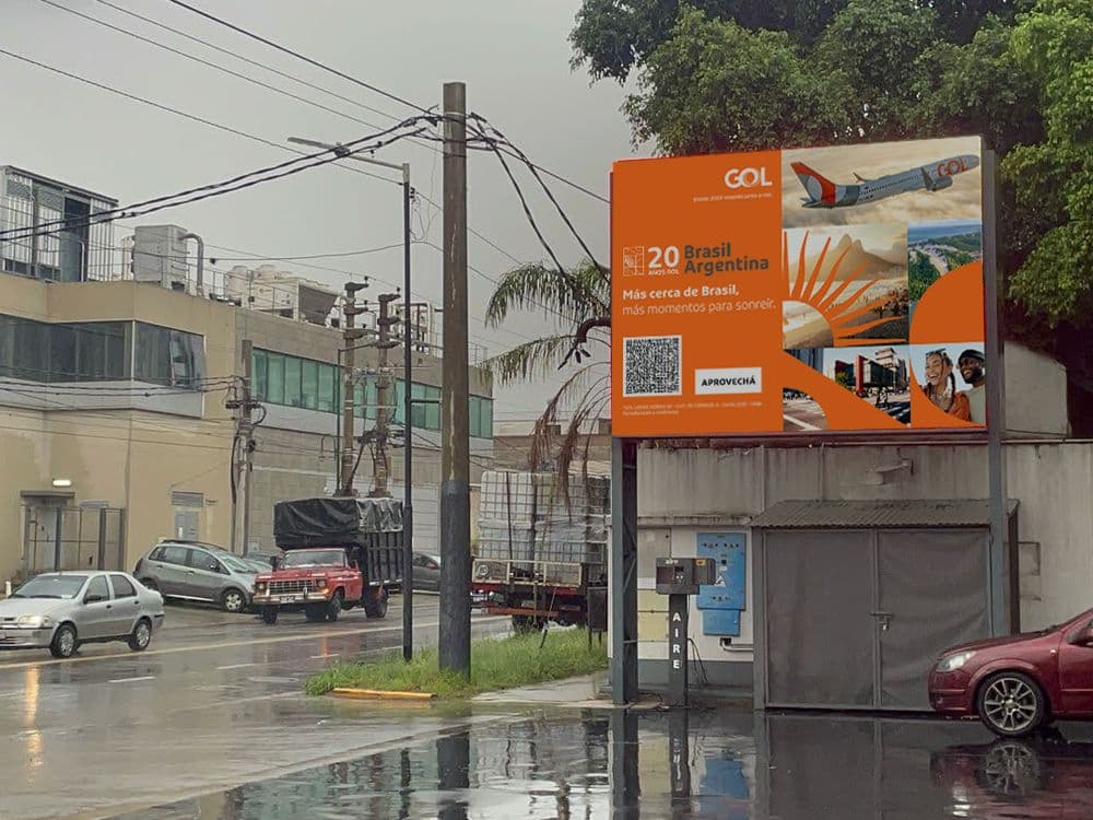 La Aerolínea Gol confió en Taggify para su campaña pDOOH en Argentina — Imagen 3