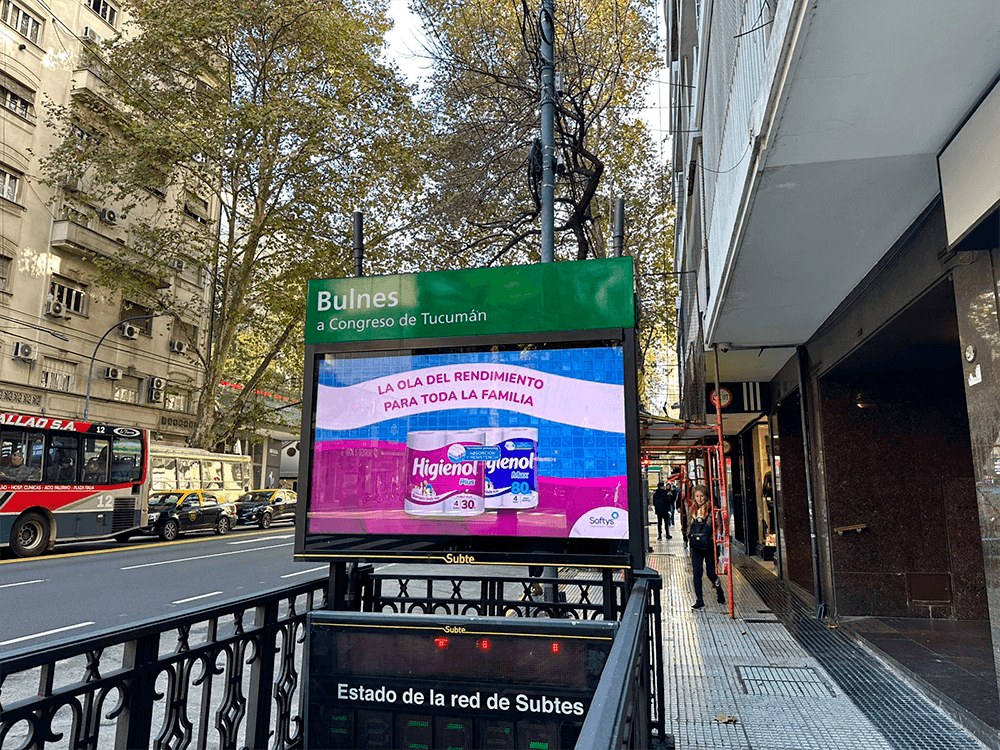 Higienol lanzó una campaña pDOOH en la plataforma de Taggify — Imagen 2