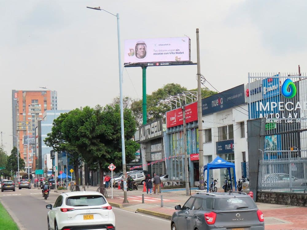 Vita Wallet makes an impact with programmatic DOOH in Colombia with Taggify — Image 1