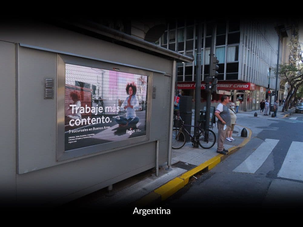 Regus lanza una campaña multinacional pDOOH en simultáneo — Imagen 1