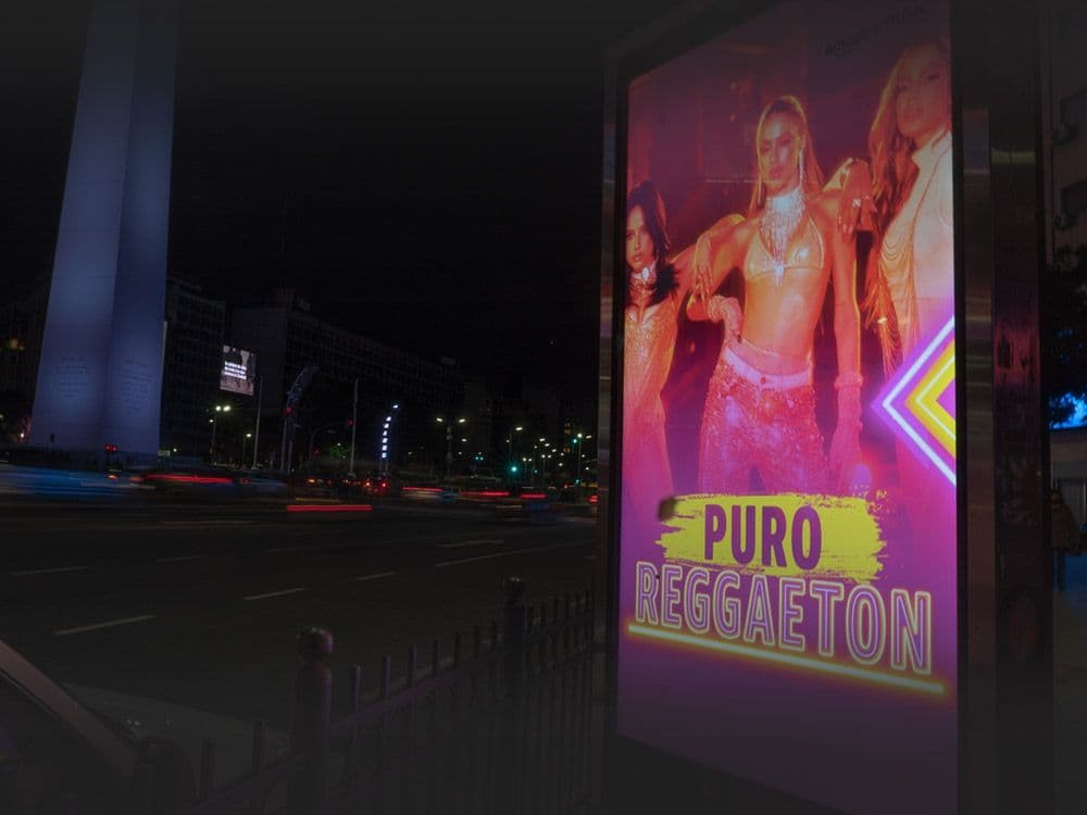 Amazon Music Argentina exclusive launch campaign with Taggiffy's programmatic DOOH — Image 3