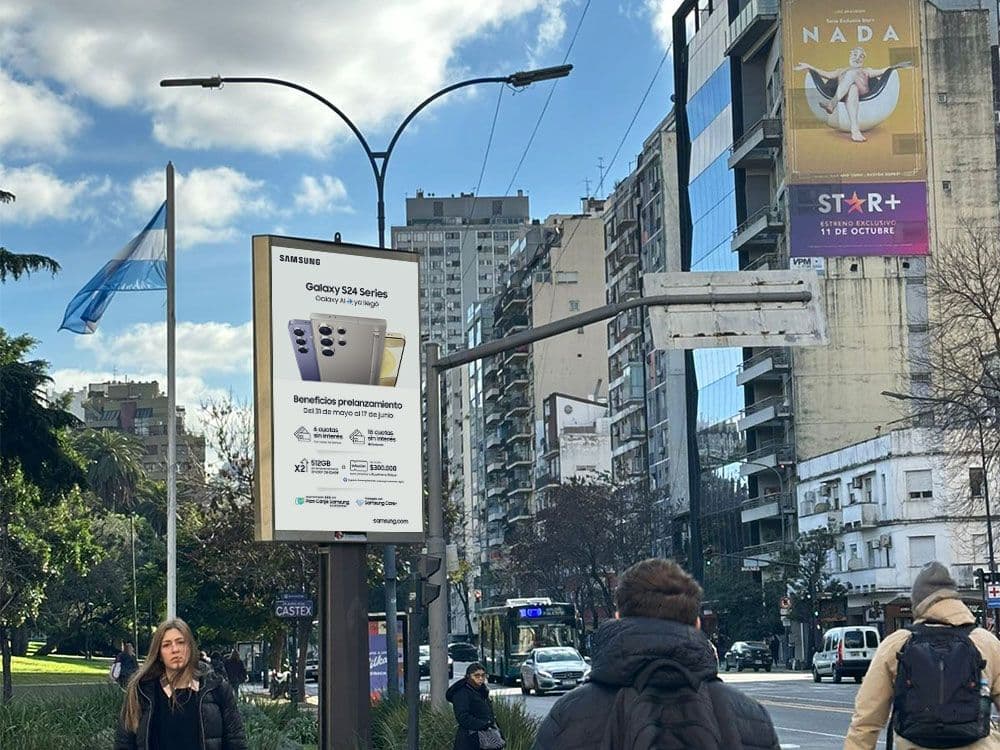 Samsung launched its new Galaxy S24 in Argentina with Taggify — Image 1