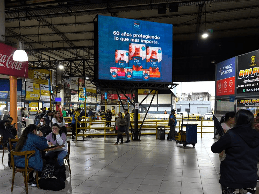 Purina Cat Chow celebró sus 60 años con una campaña pDOOH en la plataforma de Taggify — Imagen 1