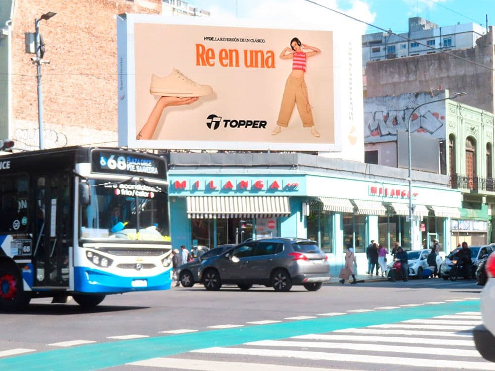 Topper impactó a nivel nacional en su campaña DOOH con Taggify — Imagen 3