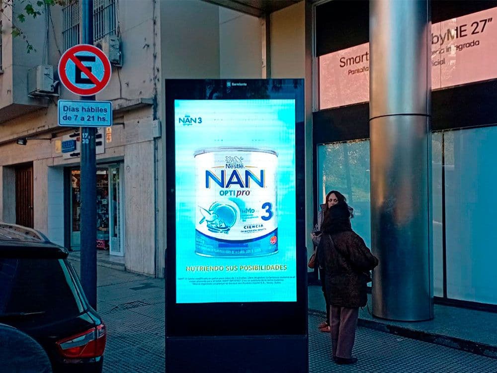 Nestlé Nan lanzó su campaña programática de exterior con Taggify — Imagen 2