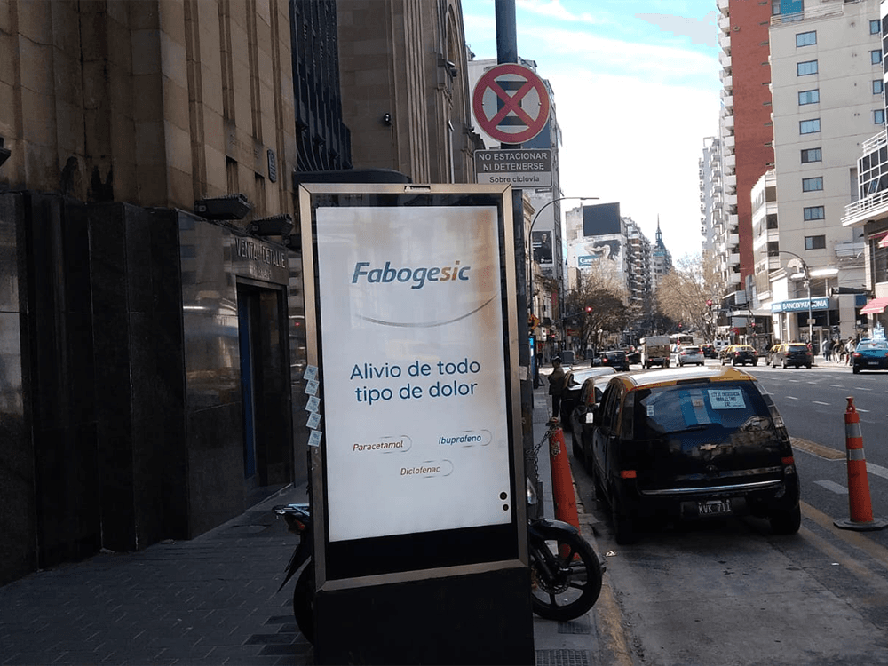 Fabogesic amplifies its presence with a pDOOH campaign with Taggify — Image 2