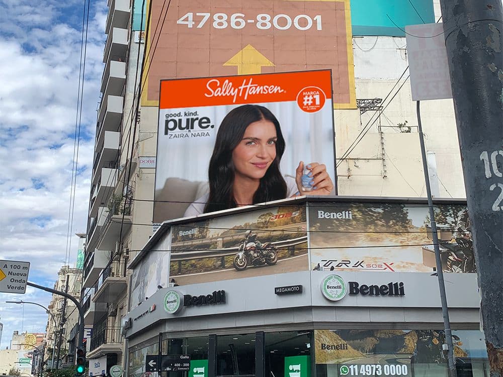 Sally Hansen shines with its pDOOH campaign with Taggify — Image 3