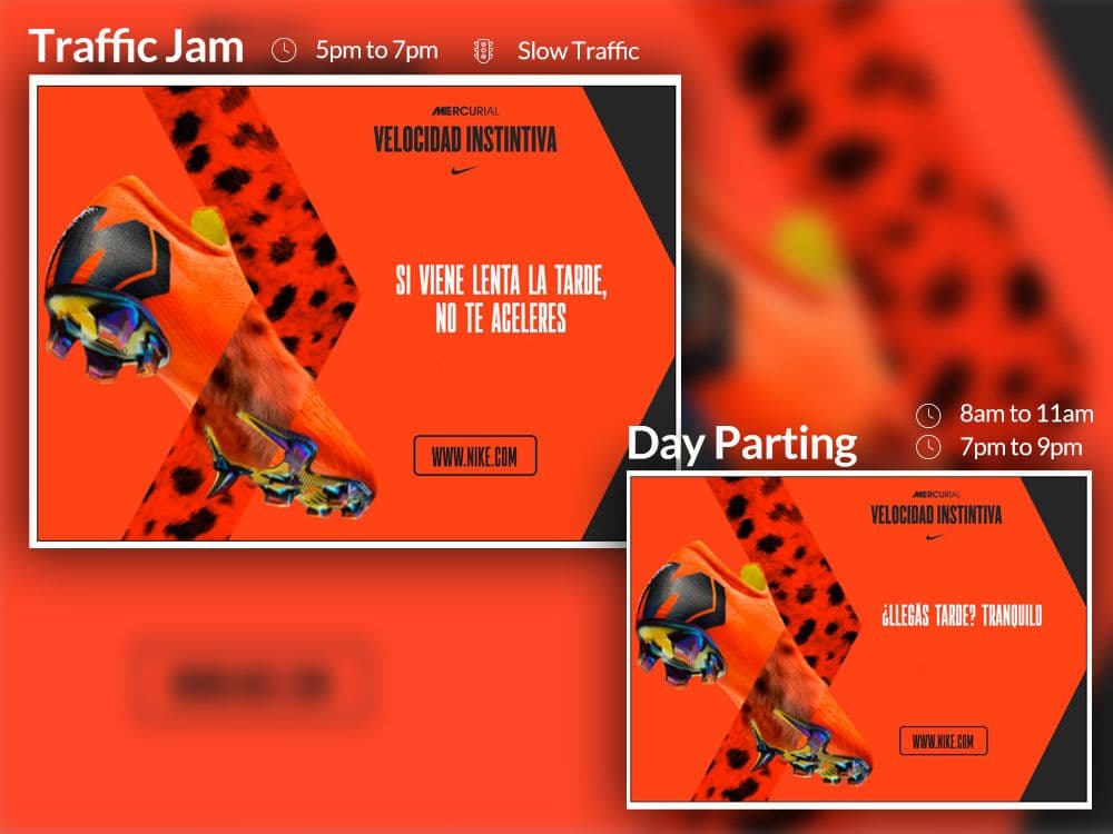 Nike - pOOH - Dynamic Ads according Traffic — Image 2