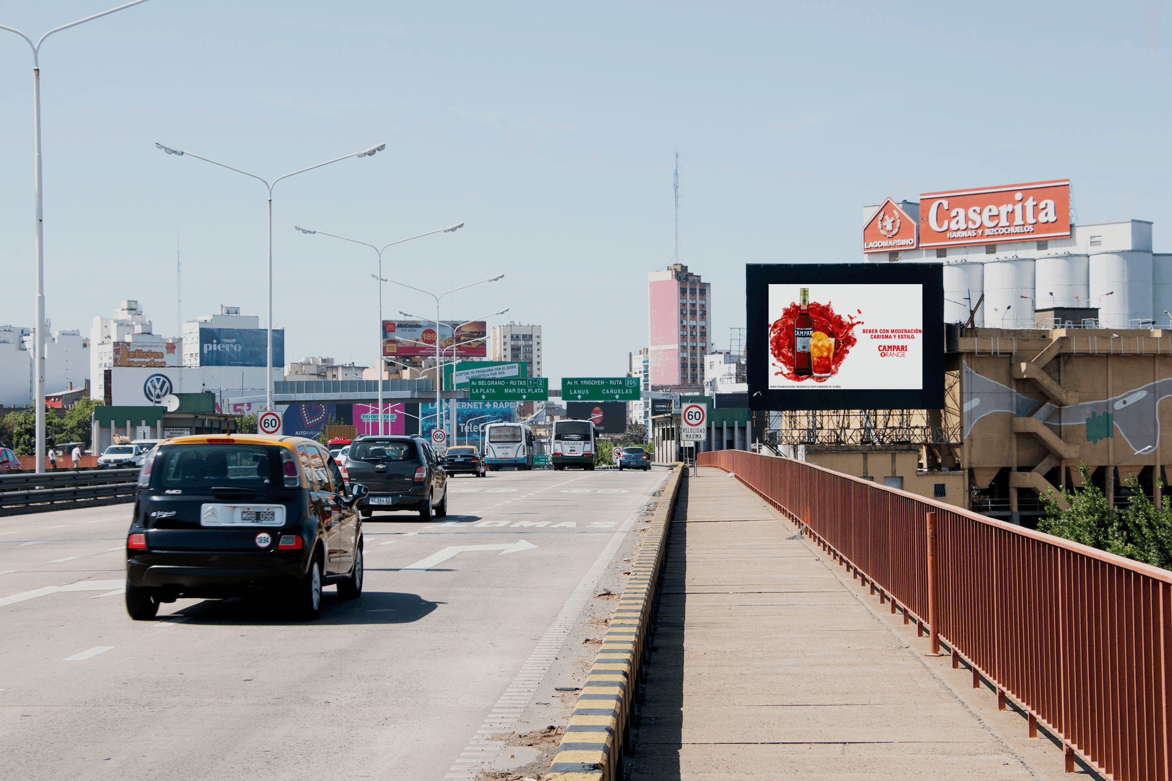Campari enhanced its brand reach during November with a pDOOH campaign — Image 1