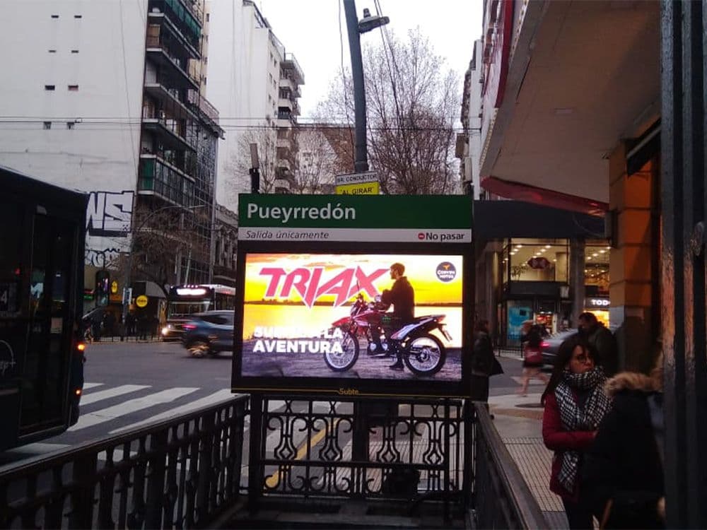 Corven motos impactó con su campaña  pDOOH en la plataforma de Taggify — Imagen 3