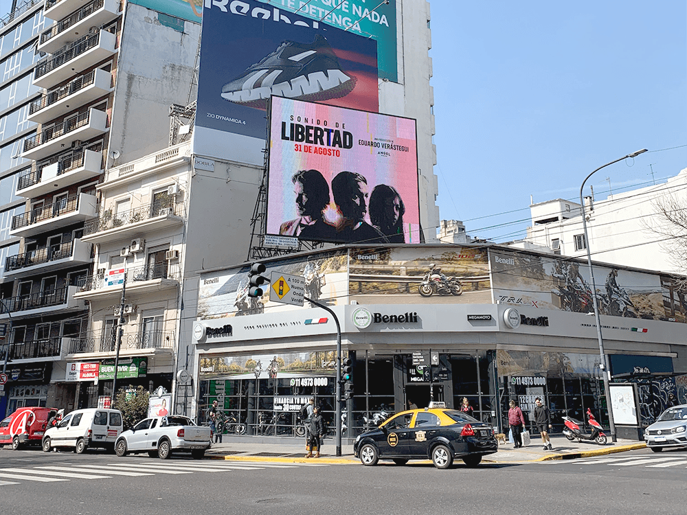 The film “Sound of Freedom” boosted its release in Digital Out-of-Home (DOOH) with Taggify — Image 3