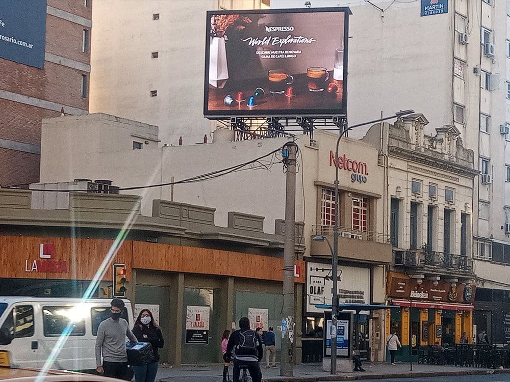 Nespresso - DOOH Campaign in Argentina - world flavours — Image 5