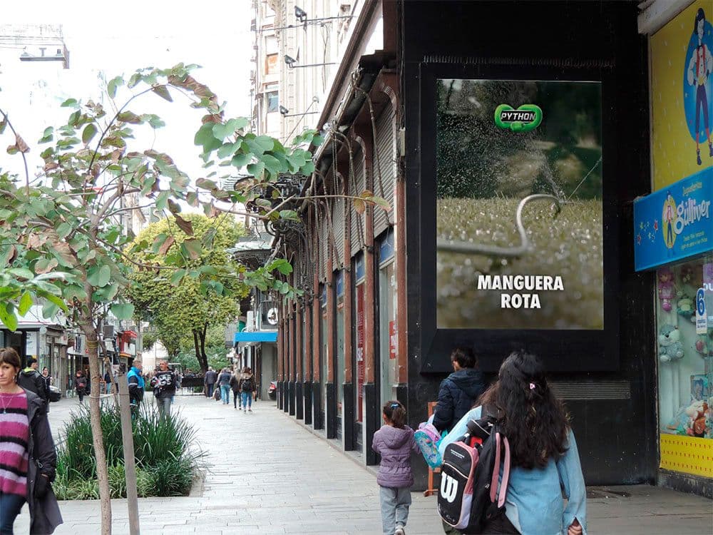 Python makes an impact with its pDOOH campaign with Taggify — Image 2