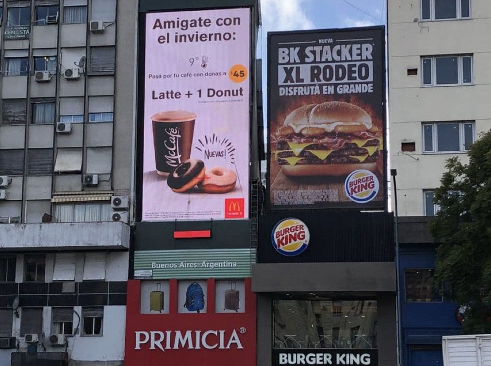 McDonald's DOOH Anuncios Dinámicos según condiciones climáticas — Imagen 2