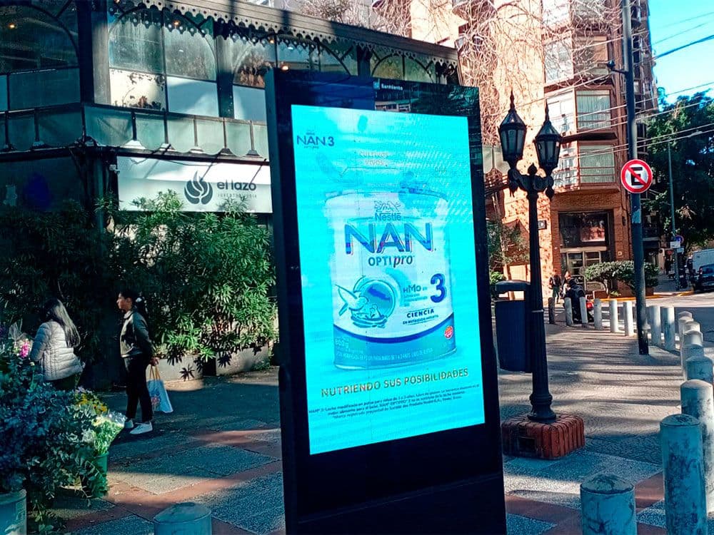 Nestlé Nan lanzó su campaña programática de exterior con Taggify — Imagen 3