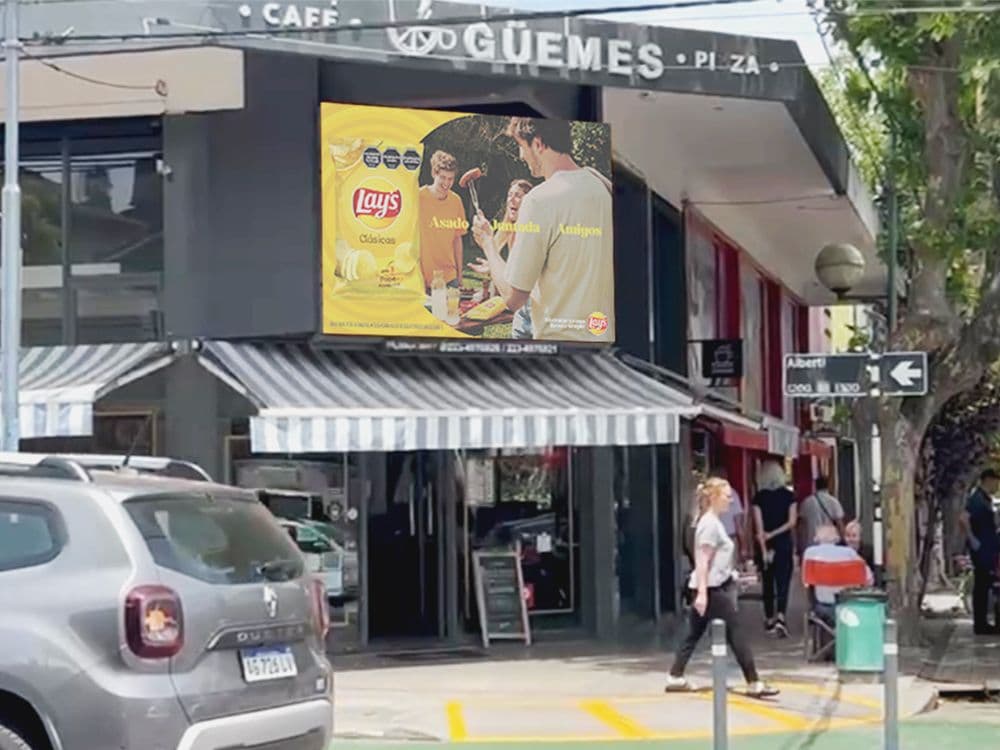 Lays lanzó una impactante campaña de publicidad exterior con Taggify — Imagen 2