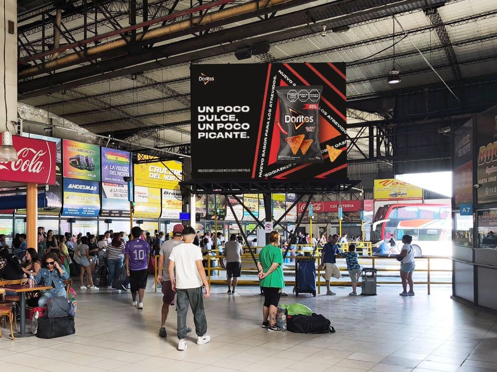 Doritos took its spicy flavor to the heart of Buenos Aires with Taggify — Image 1
