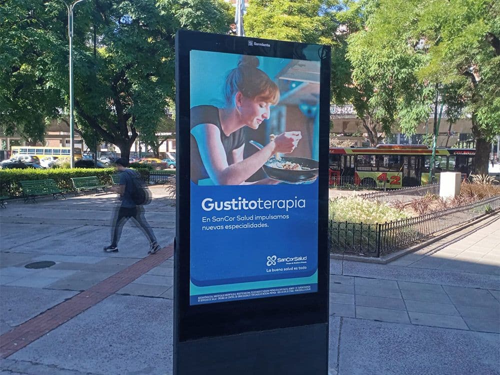 Sancor Salud publicitó en exterior en una campaña pDOOH con Taggify — Imagen 3