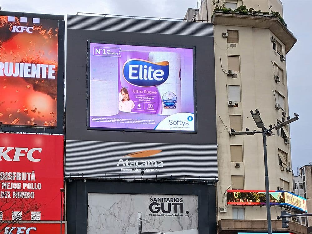 Elite announces a pDOOH campaign with Taggify in Argentina — Image 1