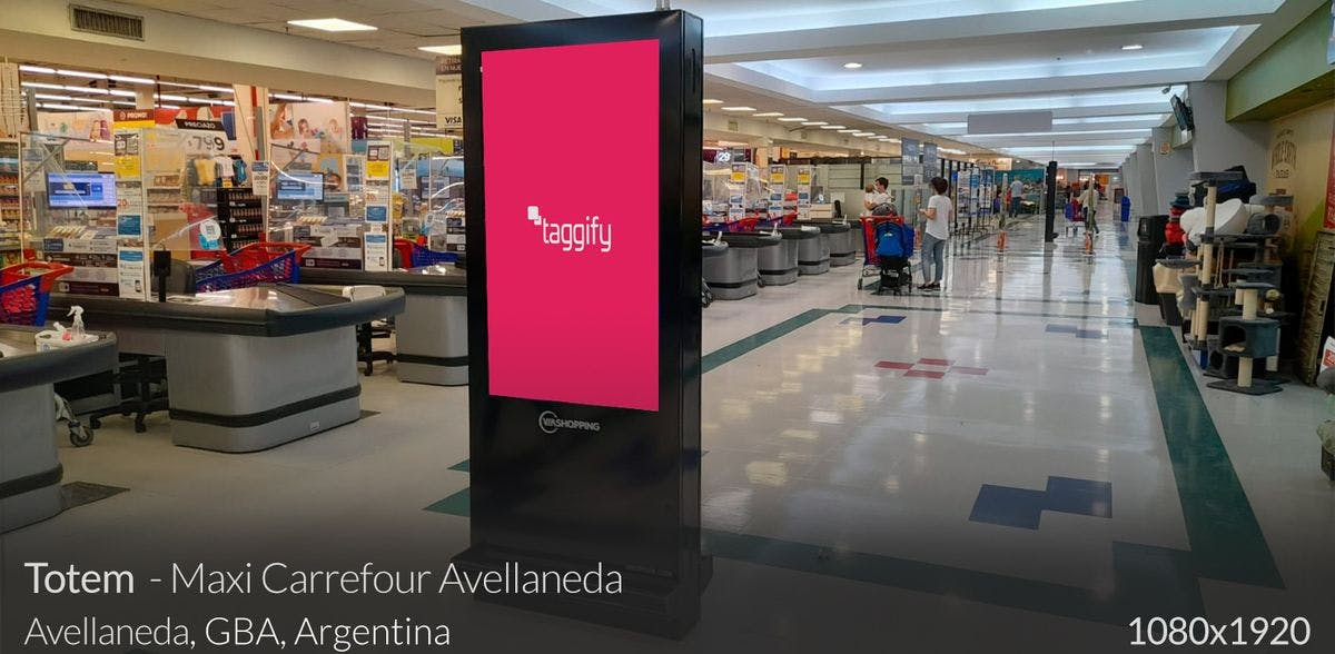 AVELLANEDA - Supermercado Maxi Carrefour Avellaneda 1080x1920