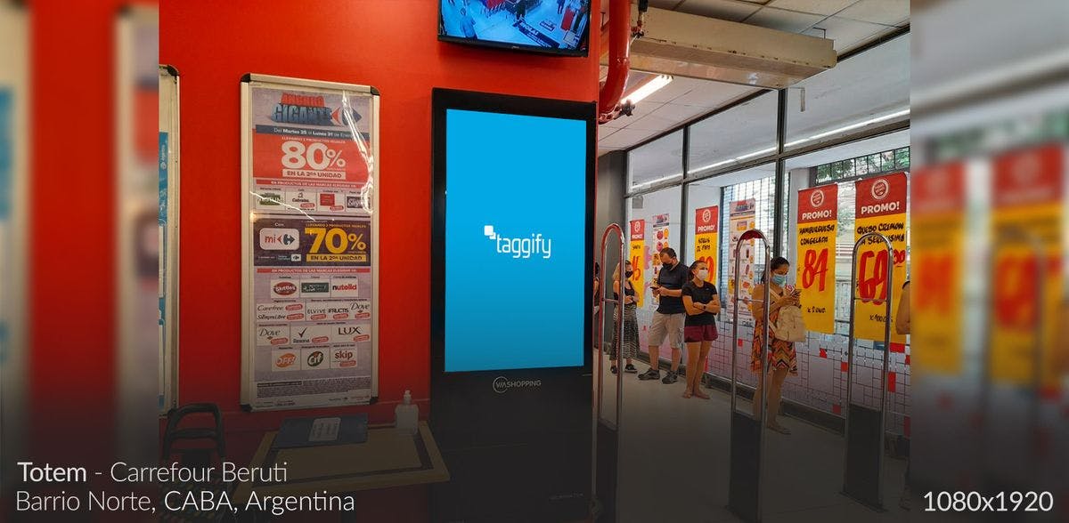CABA - Supermercado Carrefour Beruti Buenos Aires 1080x1920