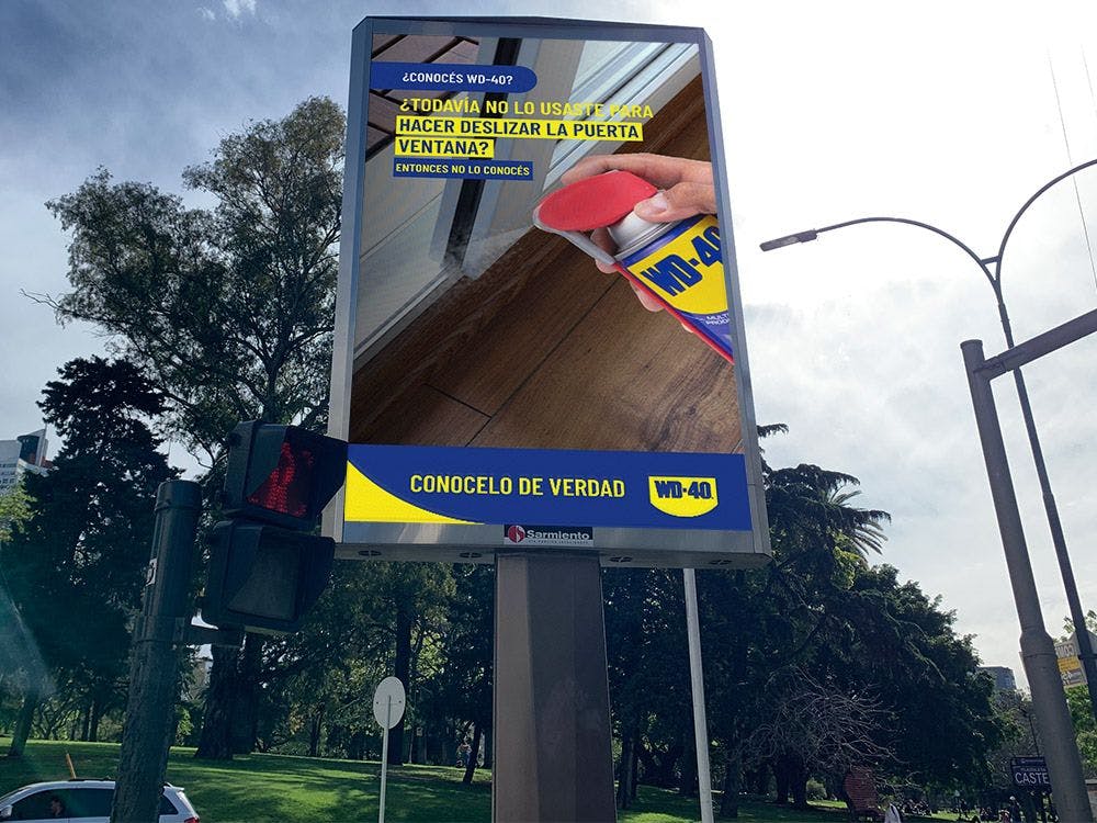WD-40 and its significant POOH campaign with Taggify in Buenos Aires