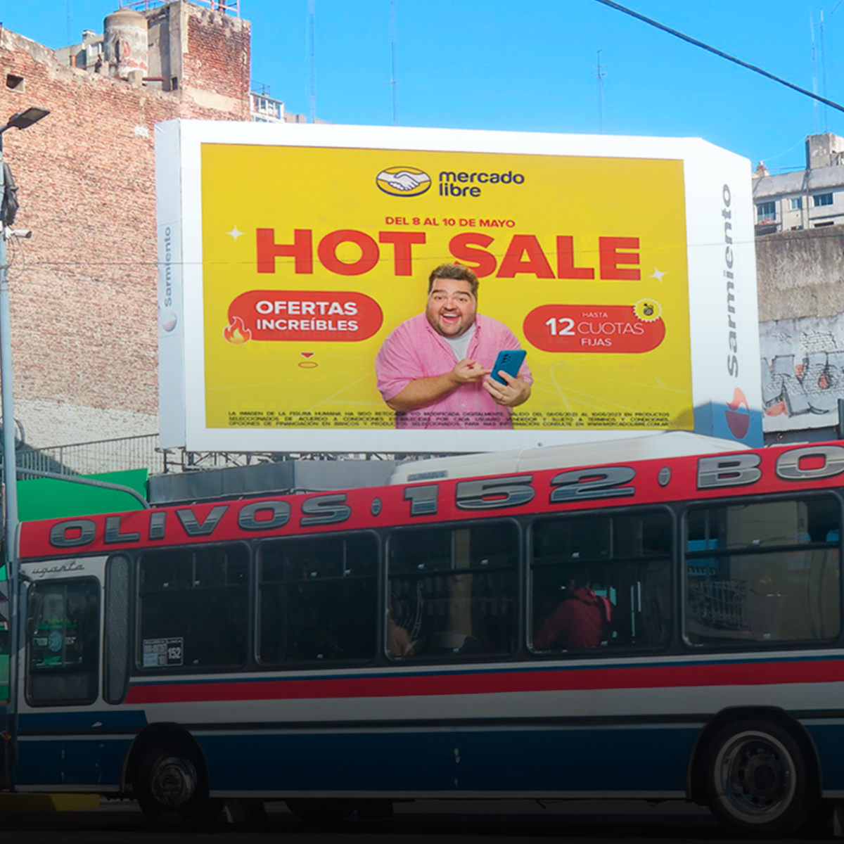 Mercado Libre impactó con su campaña flash DOOH durante el Hot sale