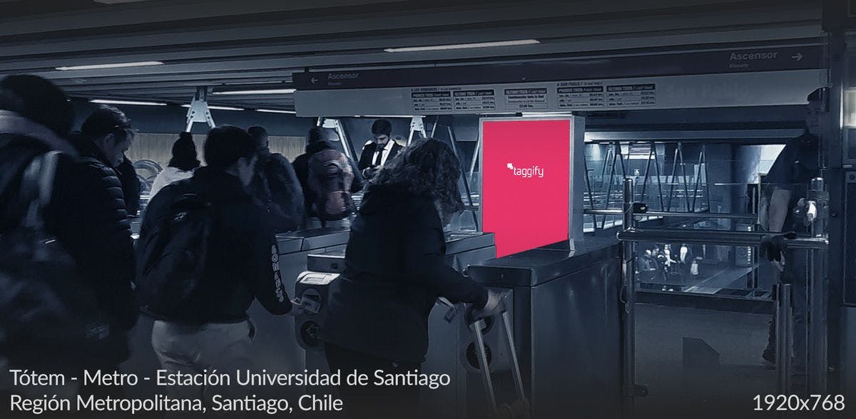 Santiago - Metro - Estación Universidad De Santiago Santiago 1080x1920