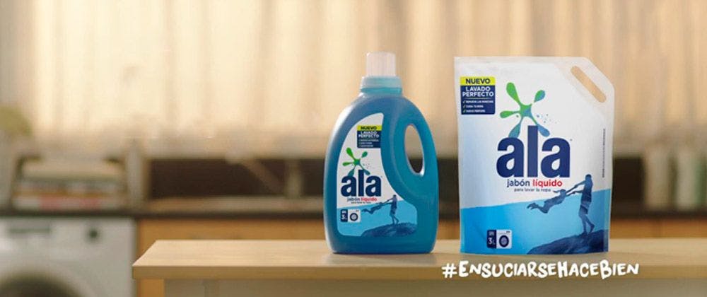 Ala presented Ecolavado: the new liquid soap formula designed for savings and environmental care