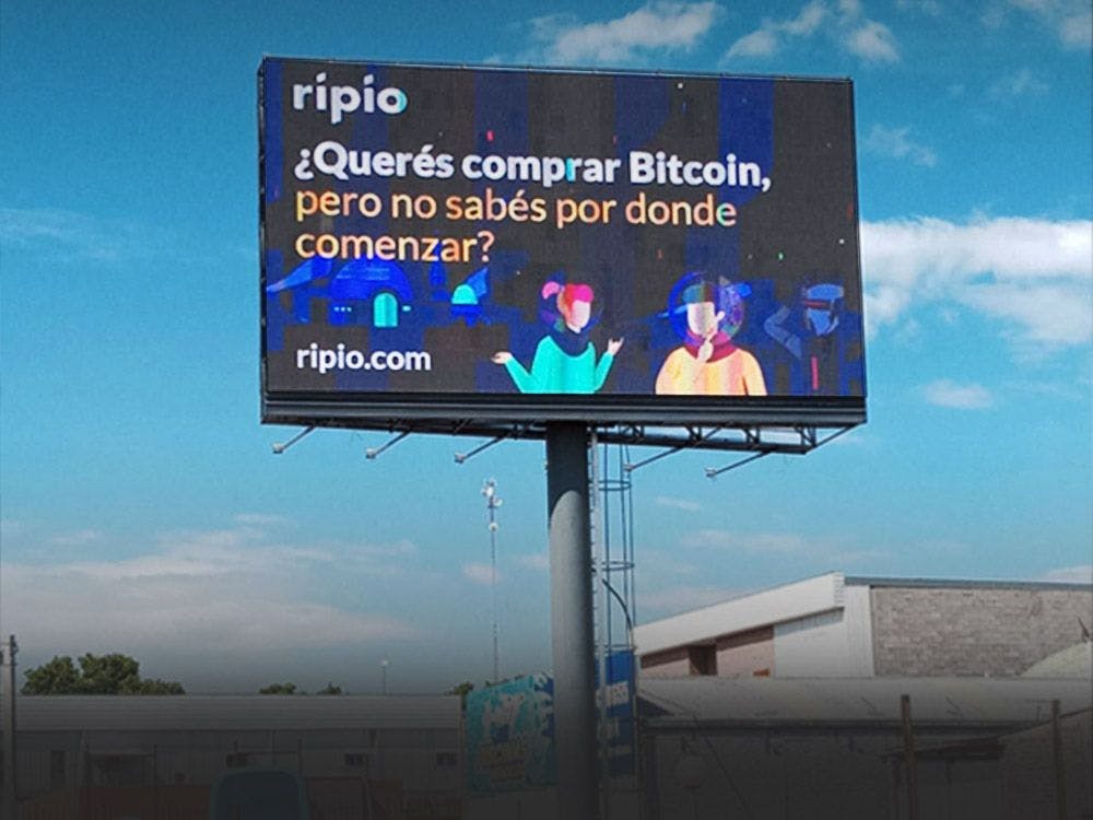 Ripio wallet, la compañía de billetera cripto, promocionó una campaña permanente de 5 meses seguidos con Taggify.