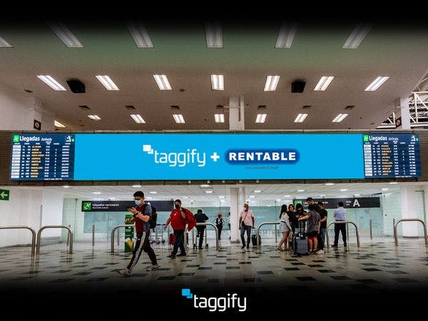 Rentable from Mexico joins Taggify's pDOOH platform