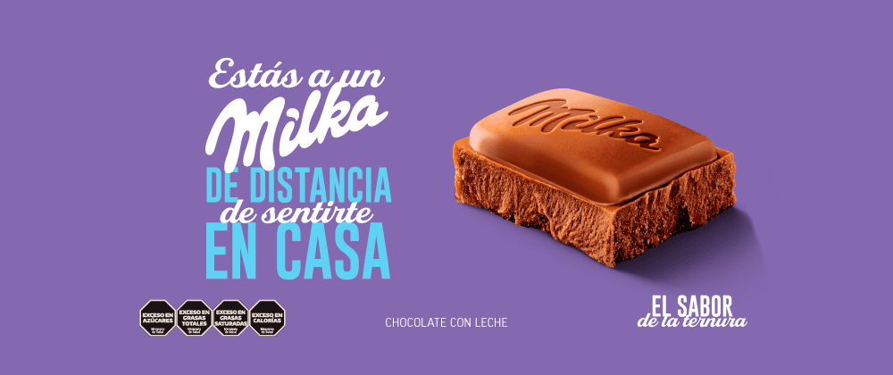 Milka se asoció con Taggify para impactar en publicidad exterior