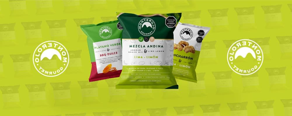 Monte Rojo presentó sus snacks saludables en Colombia con Taggify