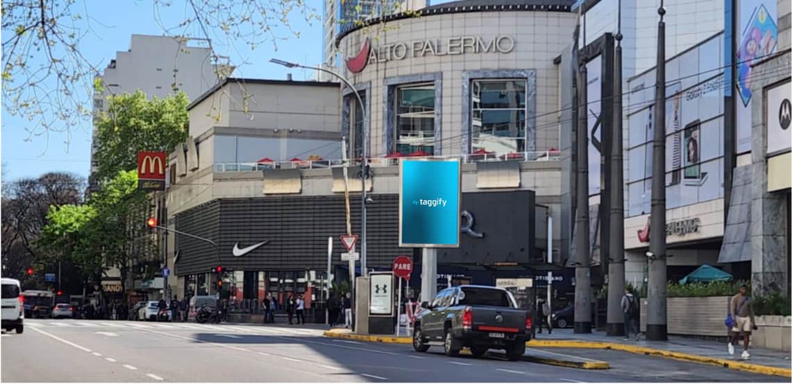 CABA - Palermo - Av. Coronel Diaz Y Arenales (alto Palermo) - Palermo · Av. Coronel Diaz Y Arenales (alto Palermo)