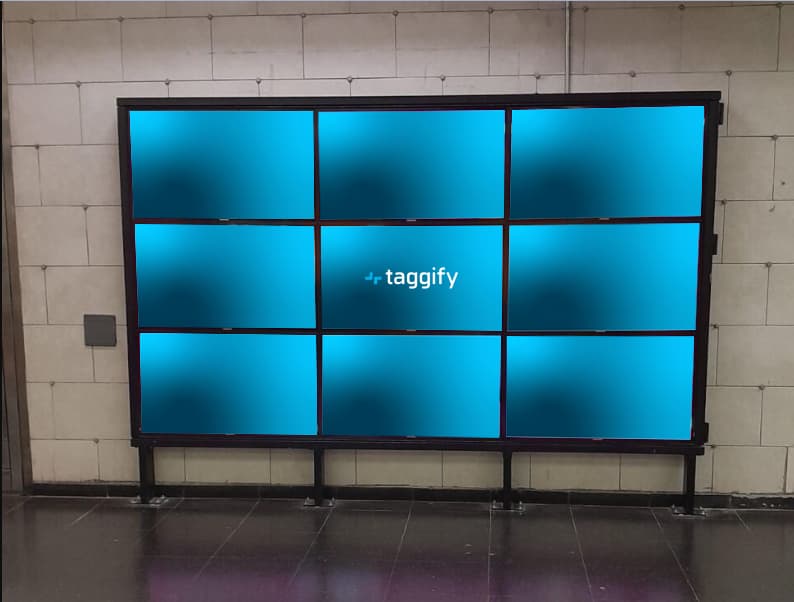 CABA - Belgrano - Videowall C. De Tucumán - Belgrano, Argentina