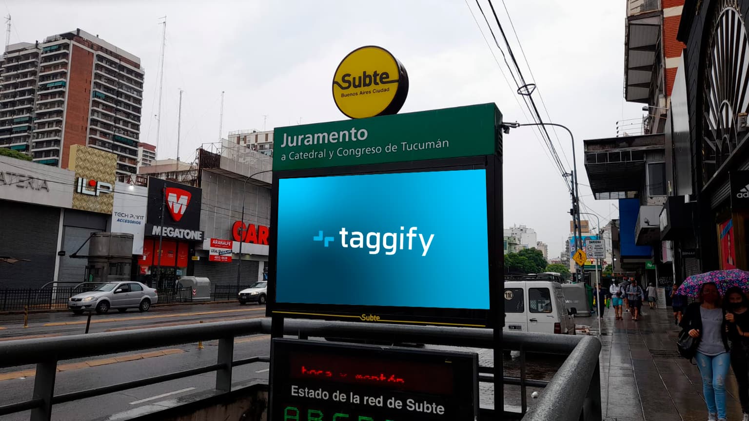 CABA - Belgrano - Subte Acceso: Juramento (D)G01 - Subte Acceso: Juramento (D)G01, Belgrano, Argentina