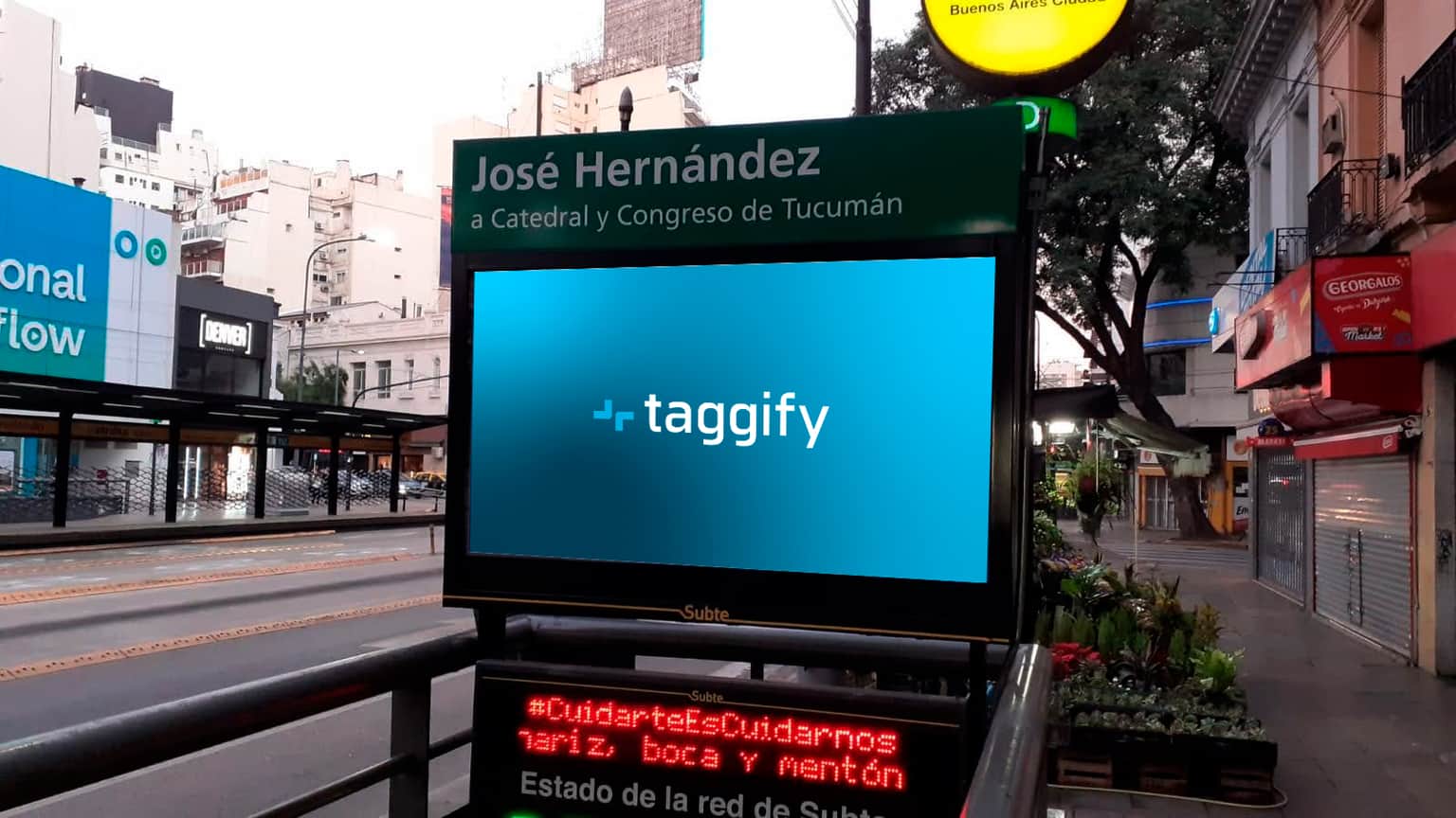 CABA - Colegiales - Subte Acceso: Jose Hernandez (D) G04 - Colegiales · Subte Acceso: Jose Hernandez (D)G04